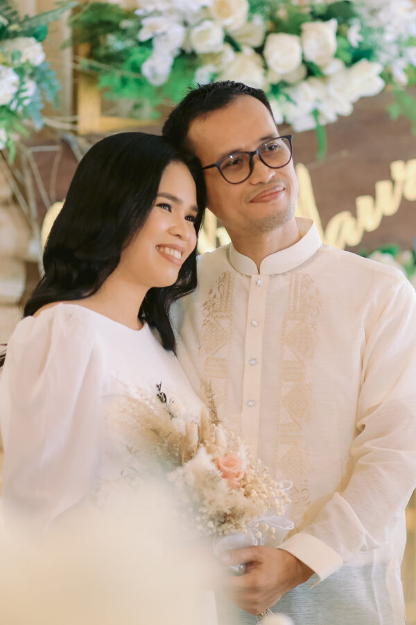 Edgar & Maureen Intimate Church Wedding