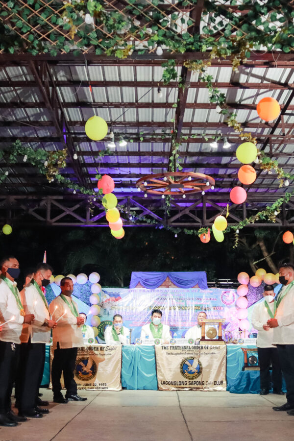 Lagonglong-Sapong Eagles Club Induction and Oath Taking