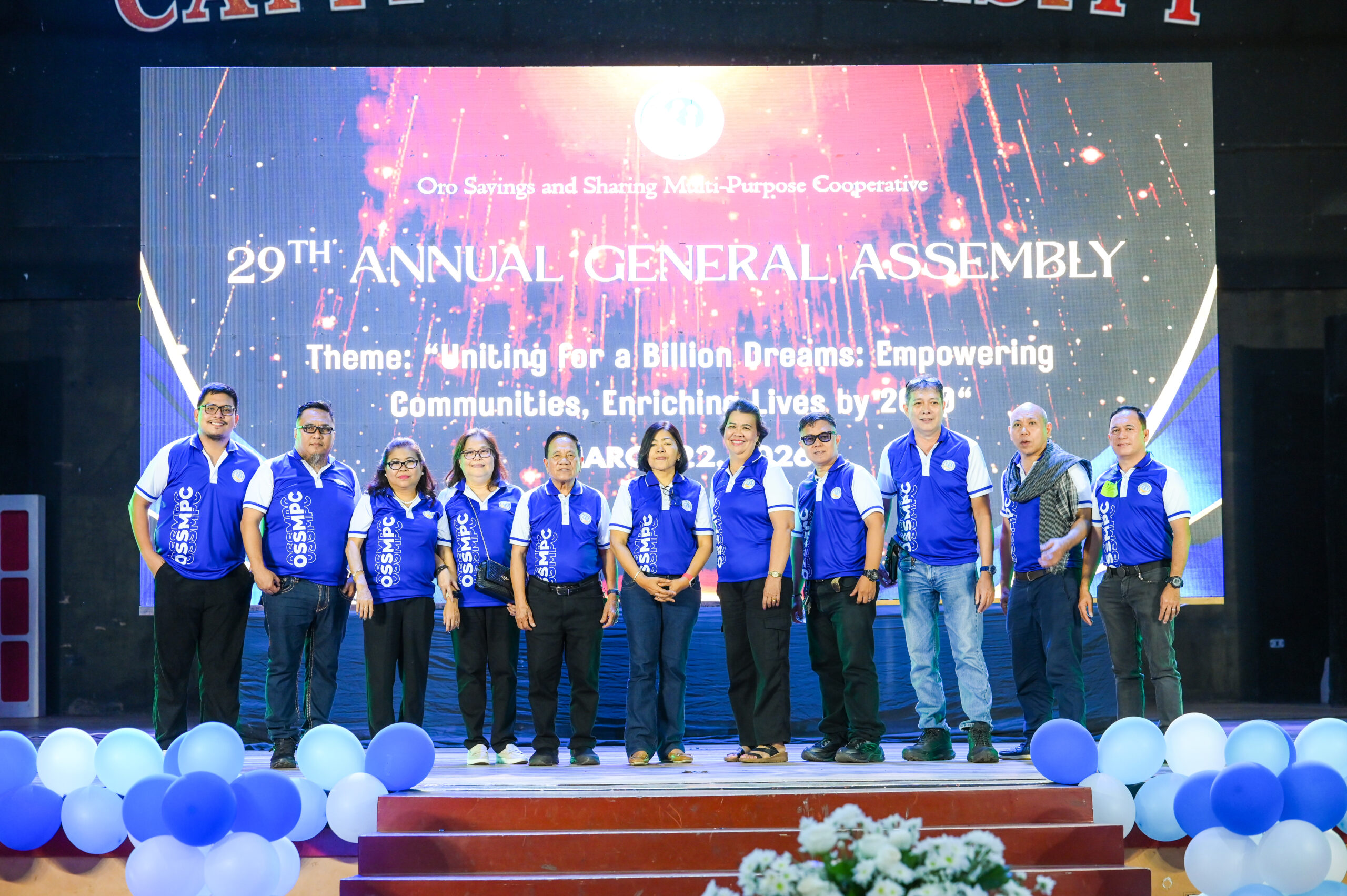 2026 Oro Savings and Sharing Multi-Purpose Cooperative – 29th Annual General Assembly